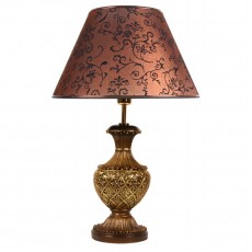 Светильник настольный Лампа дворцовая коричневый МК 7008 BR